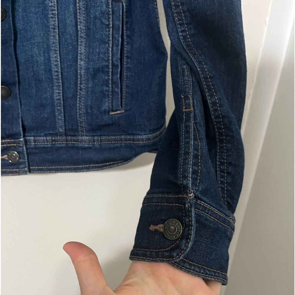 Old Navy | Dark Blue Denim Jacket - Picture 6 of 7